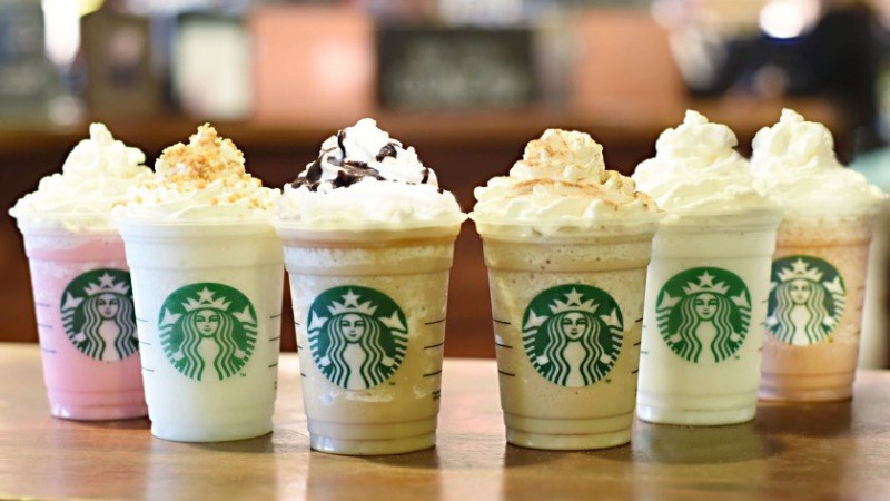 các loại frappuccino